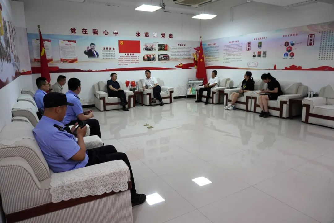 警企联动 共建平安 | 西安市公安局碑林分局副局长田波一行莅临商会